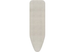 Strijkplankhoes B 124x38cm 100% Fairtrade Katoen Denim Grijs - 68% Korting!