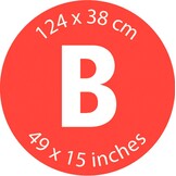 Brabantia Strijkplankhoes B (124x38cm) Katoen - 60% Korting!