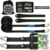 Wielspanbanden met ratel (4-delig) - 2000 kg - 24% korting!