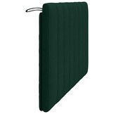 vidaXL Hanko Hoofdbordkussen 140cm Fluweel Donkergroen - 55% Korting!