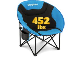 Opvouwbare Campingstoel Maanschotel - 136kg - Met Koeltas - 42% Korting