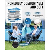 Opvouwbare campingstoel Moon Chair 36% Korting