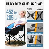 Opvouwbare campingstoel Moon Chair 36% Korting