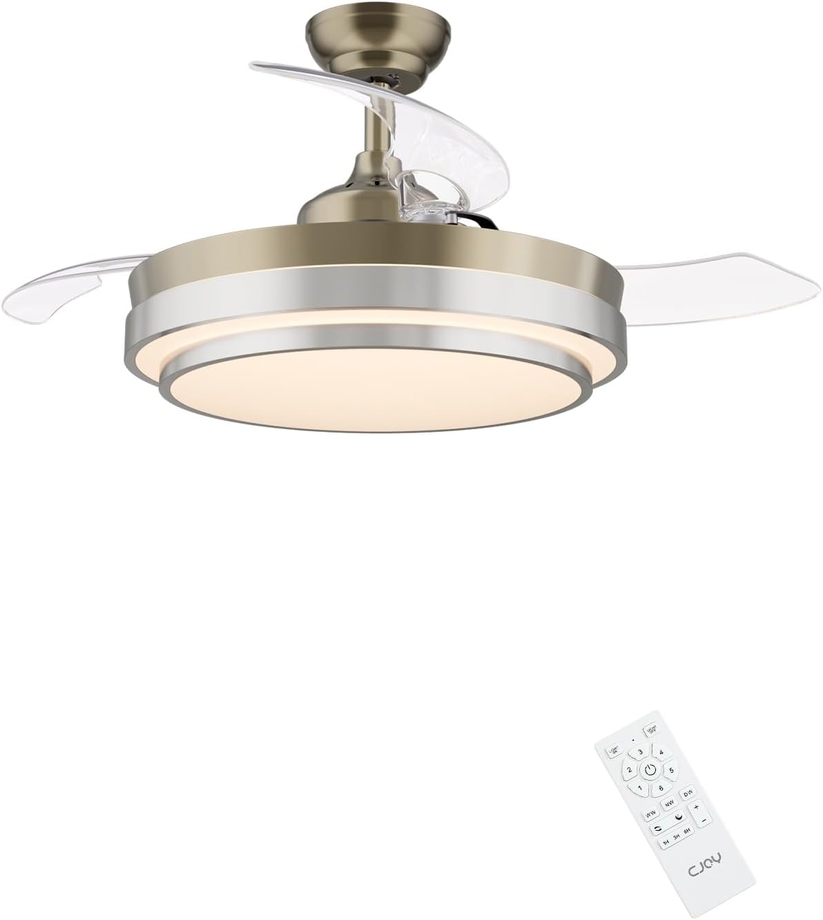 Plafondventilator 107cm met Licht & Afstandsbediening - 38% Korting