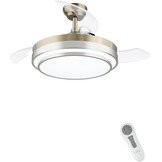 Plafondventilator 107cm met Licht & Afstandsbediening - 38% Korting