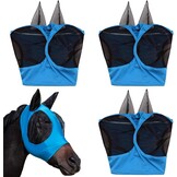 3x Paarden Vliegenmasker met Oren - Ademend Mesh & UV Bescherming