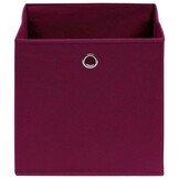 vidaXL Opbergboxen 4 stuks - Donkerrood - 58% Korting!