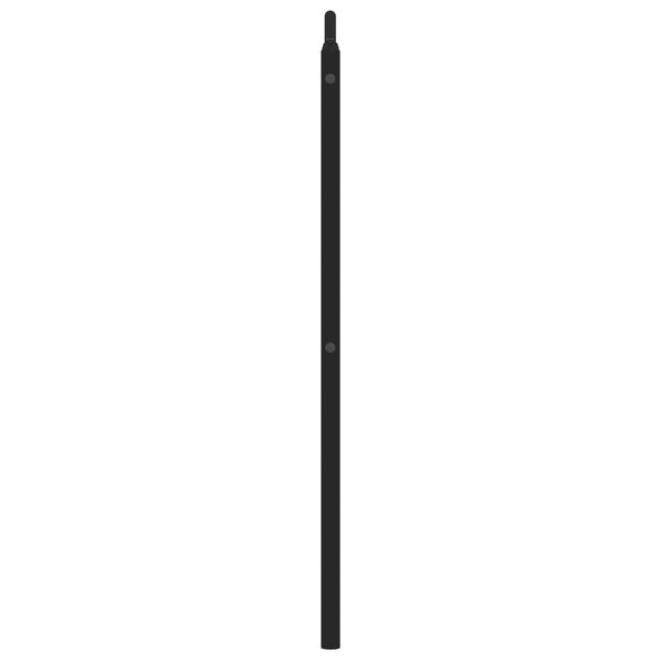 Hoofdbord Metaal Zwart 140 cm - 71% Korting