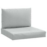 vidaXL Palletkussens Lichtgrijs - 70% Korting!