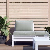 vidaXL Palletkussens Lichtgrijs - 70% Korting!