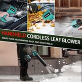 Krachtige Bladblazer - Compatibel met Makita 18V Accu - 54% Korting!