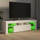 VidaXL TV-meubel Wit met LED 75% Korting