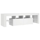 VidaXL TV-meubel Wit met LED 75% Korting