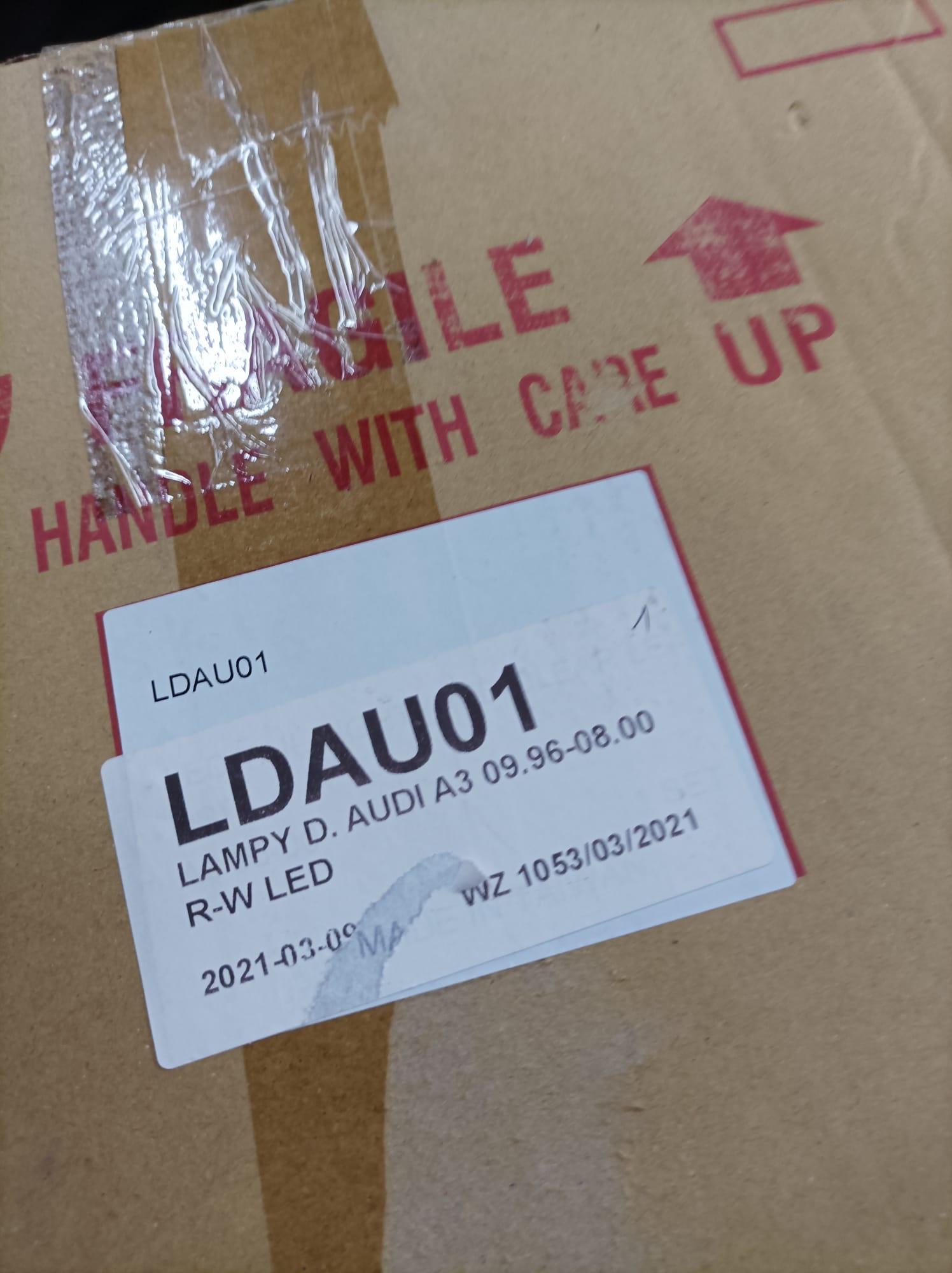 Achterlichten Audi A3 Hatchback 1996-2000 Rood Helder LED (64% Korting)