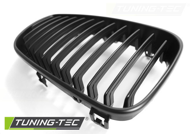 Matzwarte Voorgrill BMW 1-serie E87 (2007-2013) - 63% Korting!