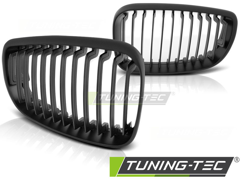 Matzwarte Voorgrill BMW 1-serie E87 (2007-2013) - 63% Korting!