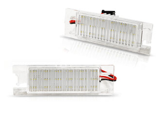 LED Kentekenverlichting E-gekeurd, -69% Korting: Opel Zafira B, Astra H, Corsa D