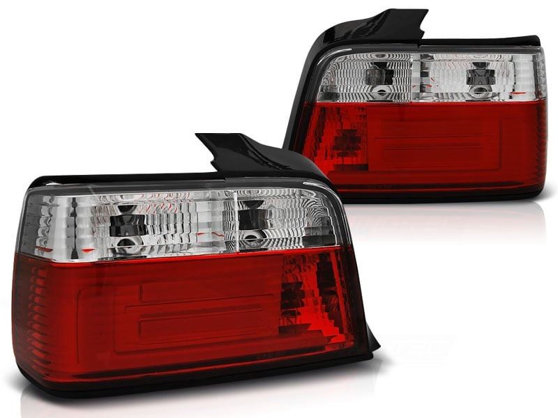 Achterlichten BMW E36 Sedan Rood Helder LED BAR (1990-1999) - 85% Korting
