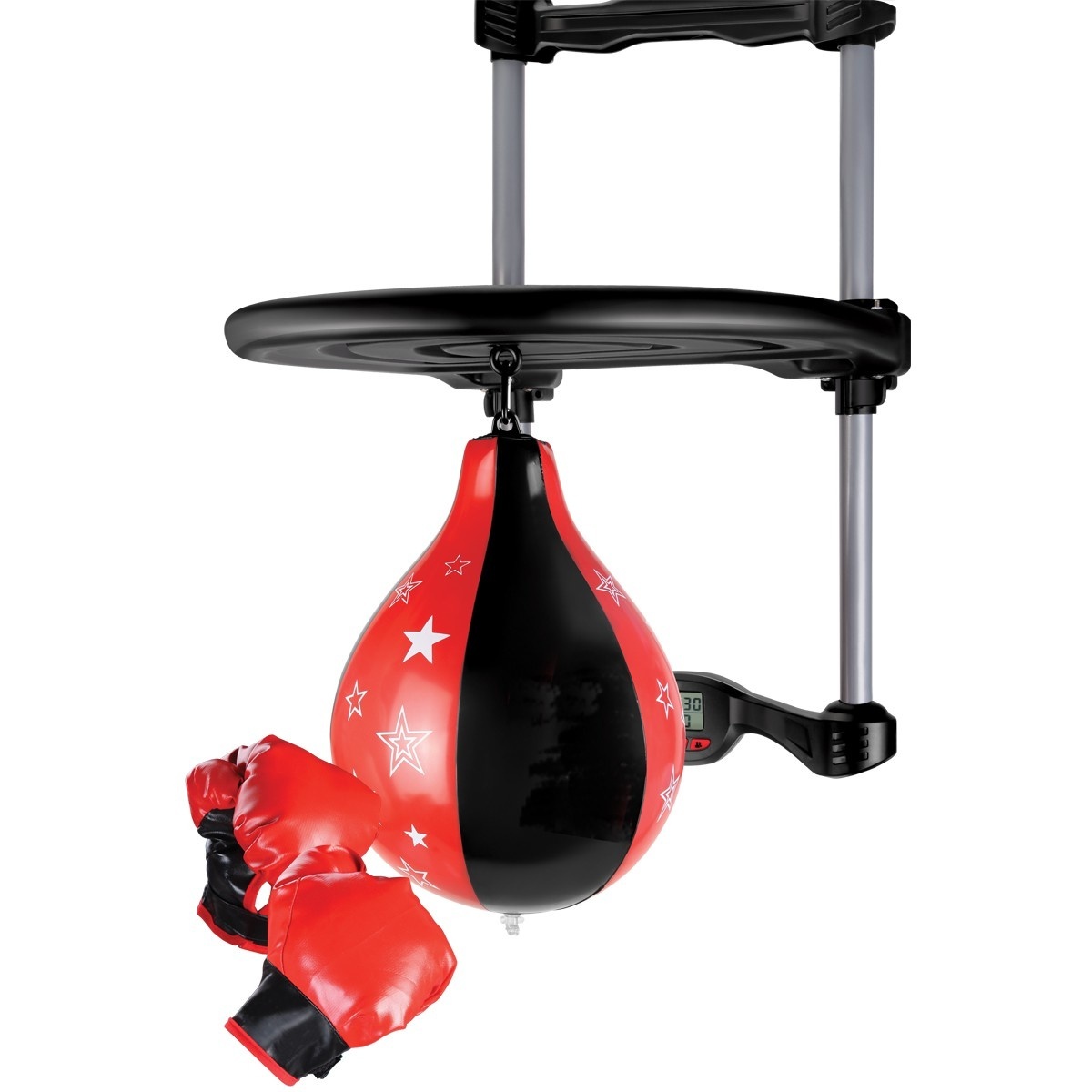 Kinderboksset met deurbevestiging, bokspeer en slagteller, PVC, 66x40x50 cm