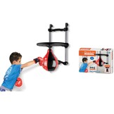 Kinderboksset met deurbevestiging, bokspeer en slagteller, PVC, 66x40x50 cm
