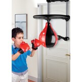 Kinderboksset met deurbevestiging, bokspeer en slagteller, PVC, 66x40x50 cm