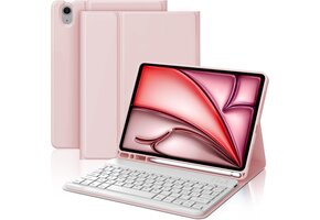 iPad Air 11" Toetsenbordhoes Roze - 40% Korting!