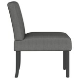 vidaXL Fauteuil Stof Donkergrijs - 60% Korting!