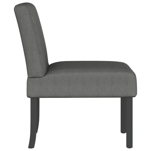 vidaXL Fauteuil Stof Donkergrijs - 60% Korting!
