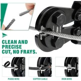 Draadsnijder & Kettingsnijder tot 60 mm - 50% Korting