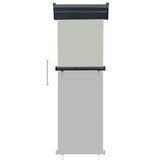 vidaXL Balkonscherm 65x250 cm Grijs - 45% Korting!