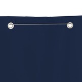 vidaXL Balkonscherm Blauw 100x240cm - 44% Korting!