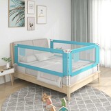 vidaXL Bedhekje Blauw (100x25 cm) - 45% Korting
