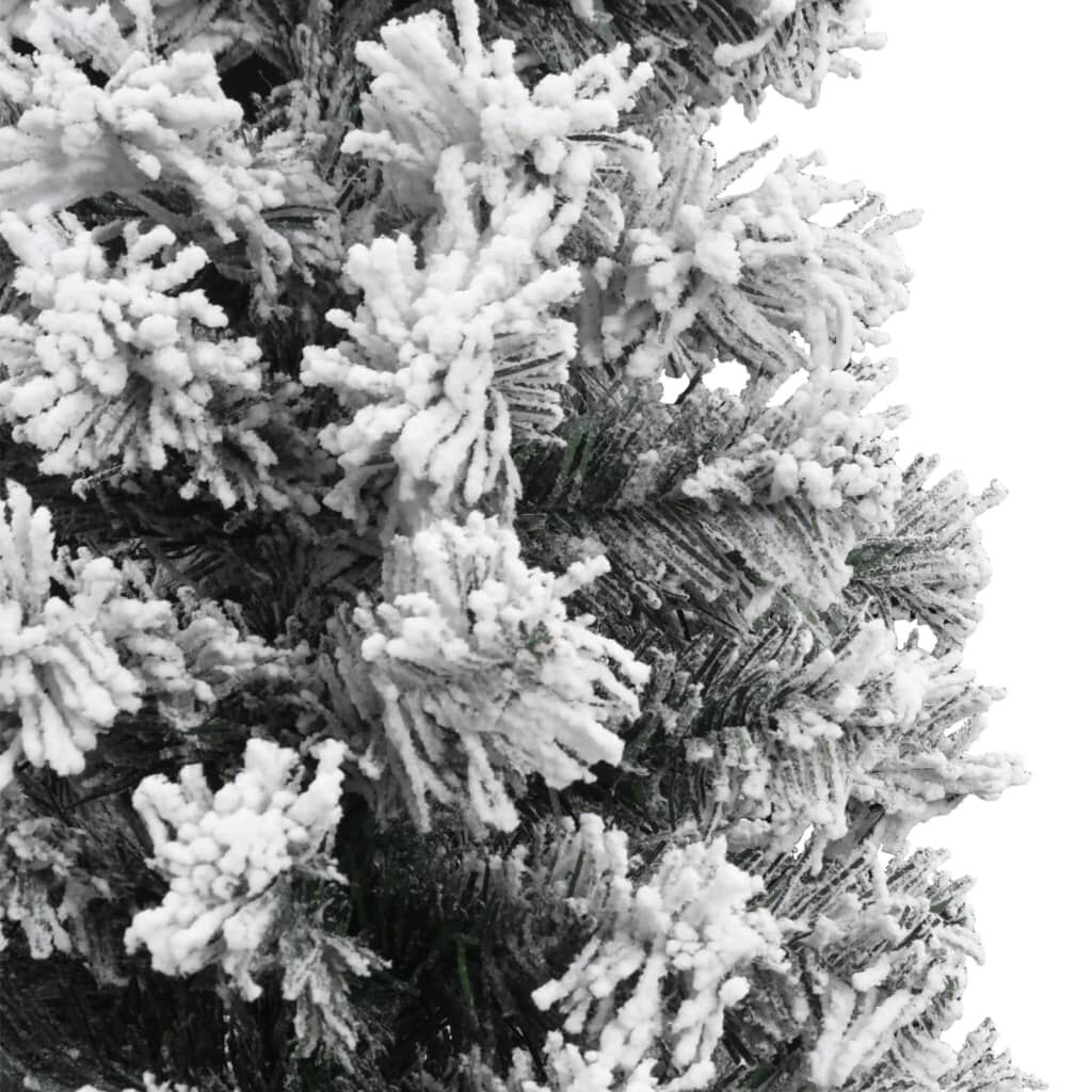 VidaXL Smalle Kerstboom Sneeuw 210cm - 59% Korting!