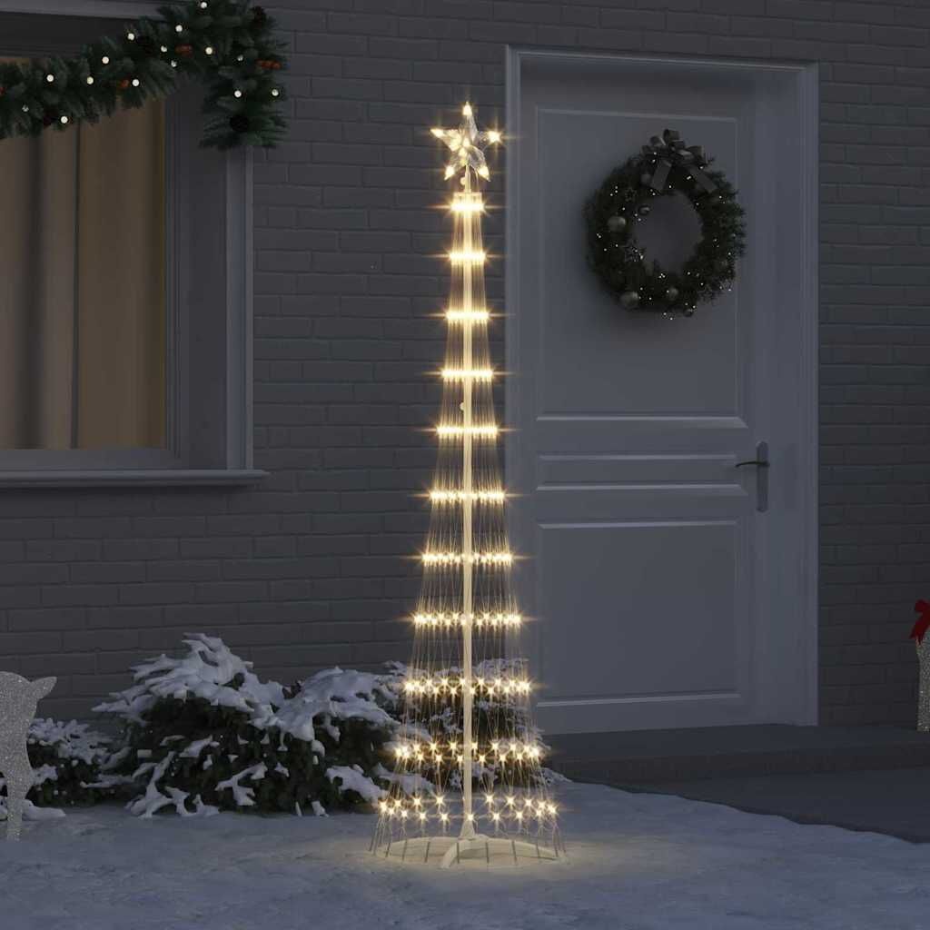 vidaXL LED Kerstboom Warmwit - 190cm - 55% Korting!