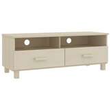 Tv-meubel Grenenhout Honingbruin - 106x40x40 cm met 77% Korting