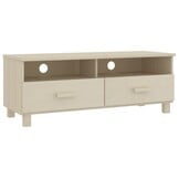 TV-meubel Grenenhout Honingbruin - 81% Korting