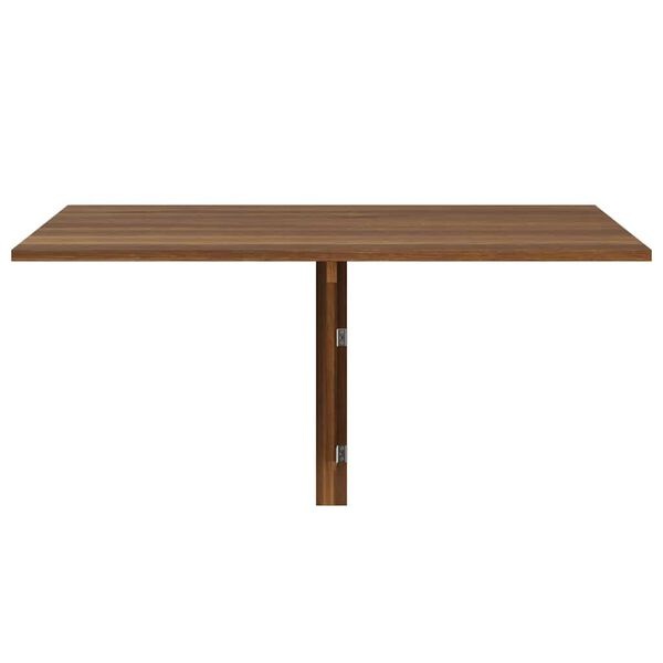 Wandtafel Inklapbaar Bruineiken 100x60cm (81% Korting)