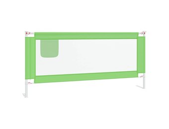 vidaXL Bedhekje Peuter 200x25cm Groen - 63% Korting!