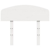 vidaXL Hoofdbord Grenenhout Wit - 58% Korting