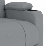 vidaXL Massagestoel Stof Lichtgrijs - 61% Korting!
