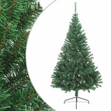 vidaXL Halve Kunstkerstboom 180cm Groen | 53% Korting
