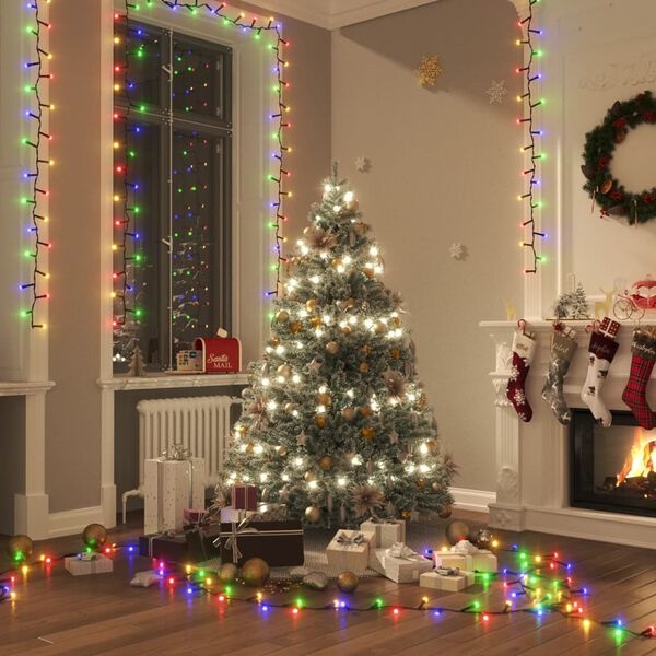 VidaXL Lichtslinger 65m 3000 LED Meerkleurig - 61% Korting!