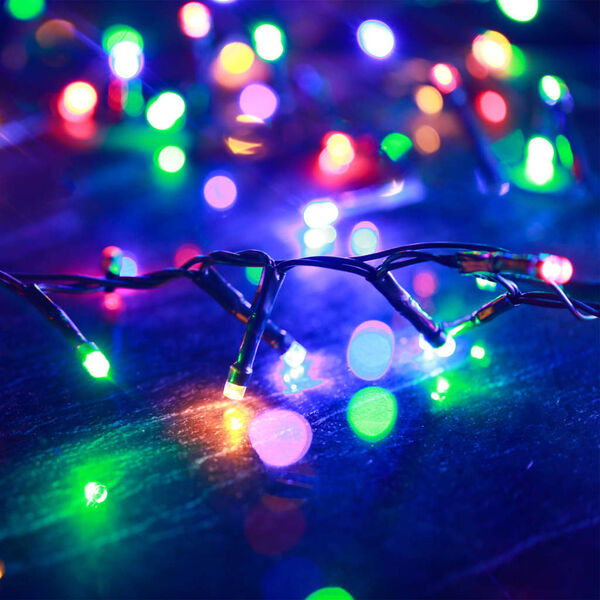 VidaXL Lichtslinger 65m 3000 LED Meerkleurig - 61% Korting!