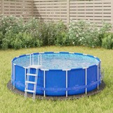 VidaXL Zwembadgrondzeil Polyester 244cm - 58% Korting
