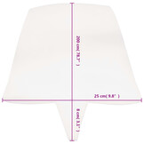 Matraswig 25x200 cm: Verbind 2 Bedden tot 1 Kingsize!