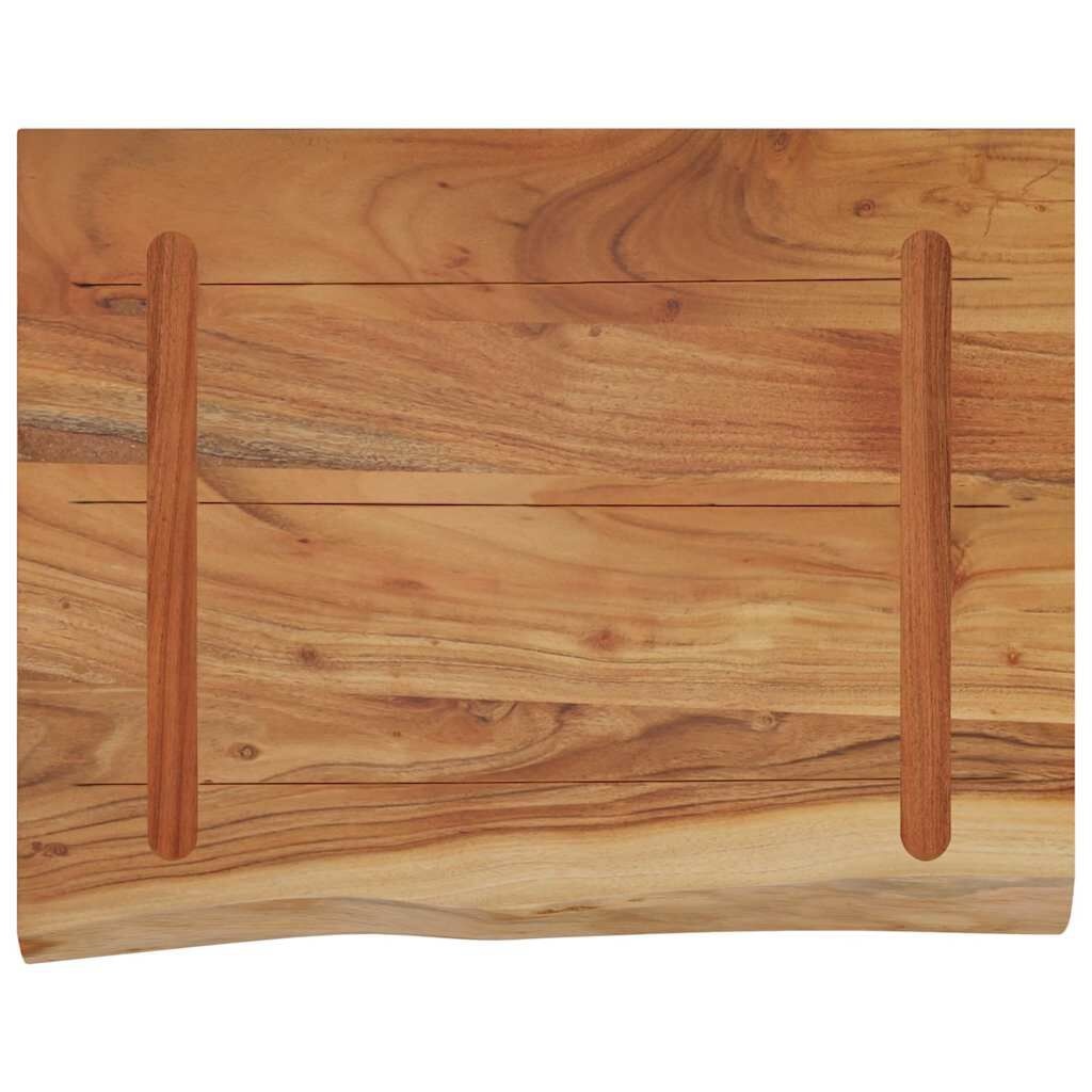 vidaXL Wandschap Acaciahout - Natuurlijke Rand - 47% Korting!