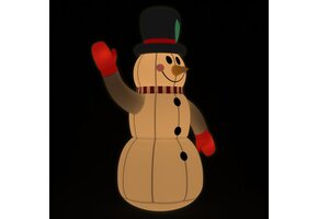 Opblaasbare Sneeuwpop met LED's - 120 cm - 59% Korting