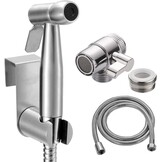 Handdouche Bidet Set RVS met 3-weg Kraan - 50% Korting!