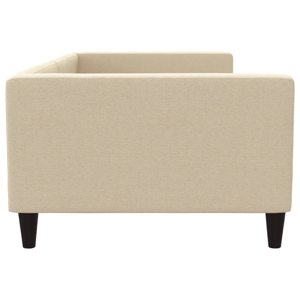 VidaXL Slaapbank Crèmekleurig - 100x200 cm - 61% Korting