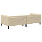 VidaXL Slaapbank Crèmekleurig - 100x200 cm - 61% Korting